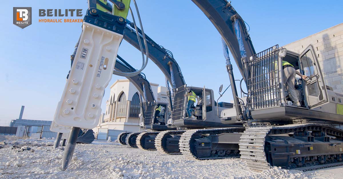 Beilite Top Type Hydraulic Hammers for Excavator