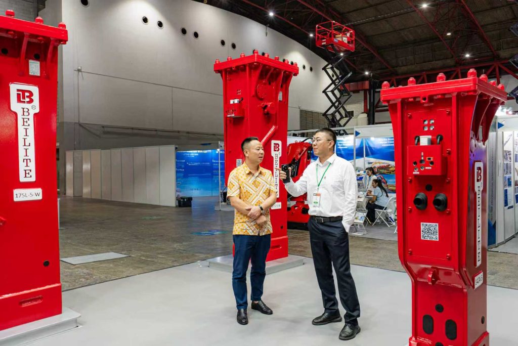 BEILITE Showcases Hydraulic Breaker Technology at Construction Indonesia 2025
